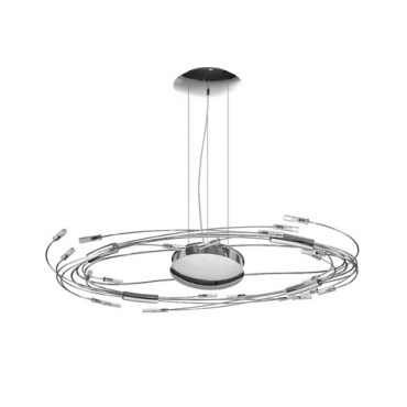 Люстра подвесная Lightstar 784344 OVALE Chrome